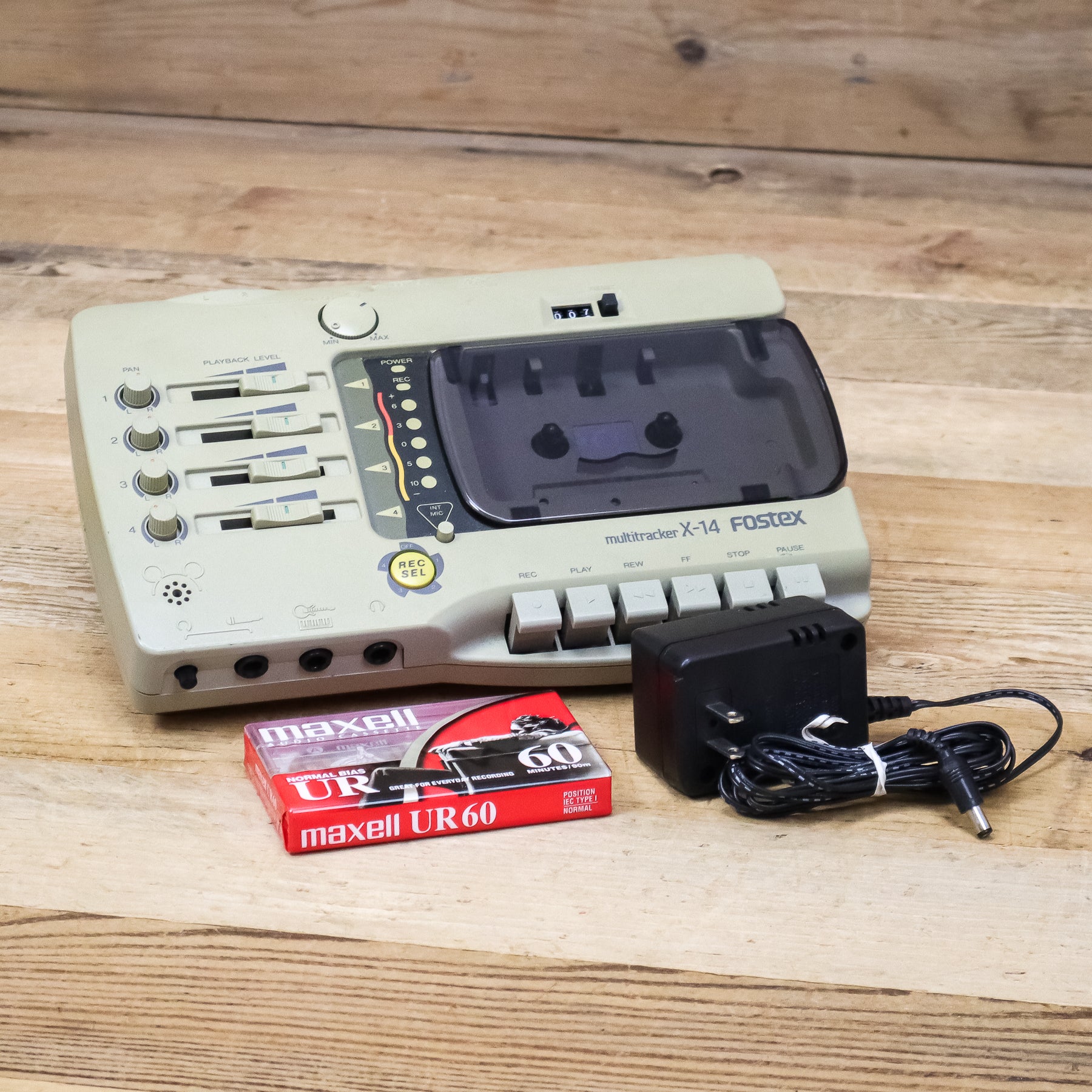 FOSTEX multitracker X-14 マルチトラックレコーダー Fostex X-14 (X14) Multitracker Analog Cassette Tape Recorder