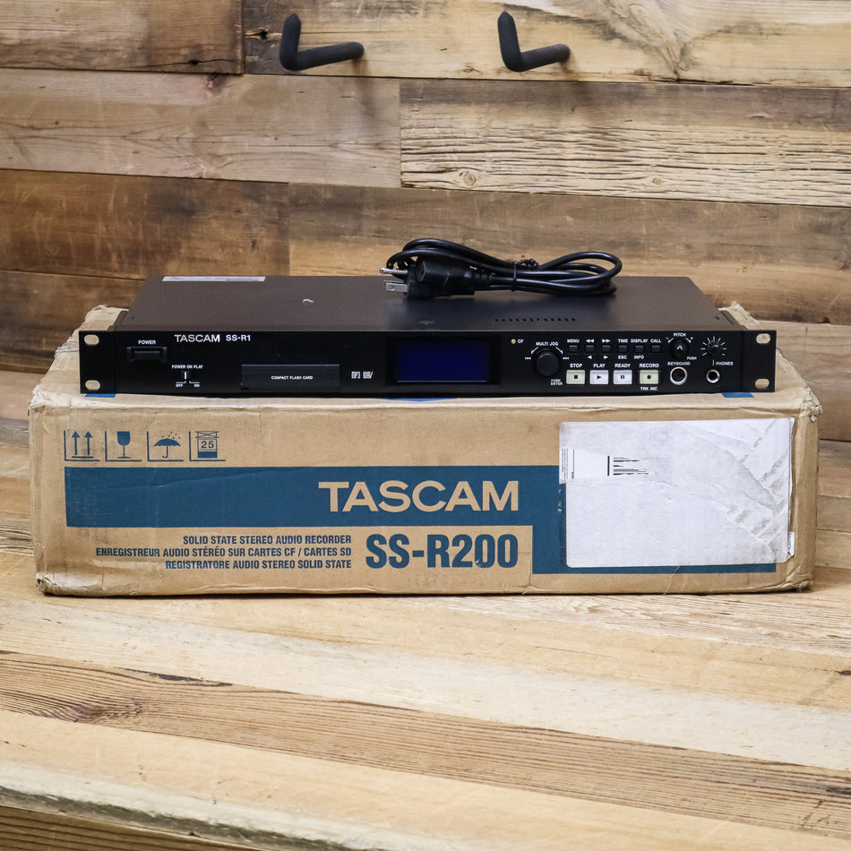 Tascam SS-R1 (SSR1) Solid State Compact Flash Recorder