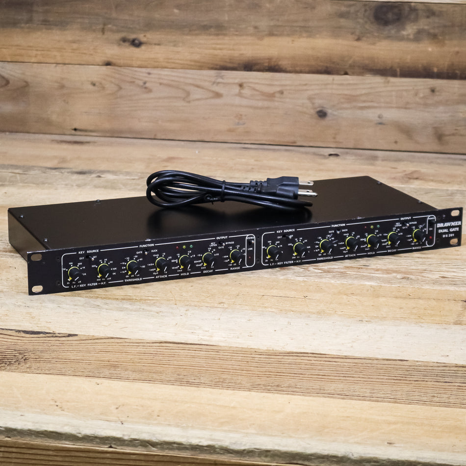 Drawmer DS-201 XLR 2-Channel Balanced Noise Gate