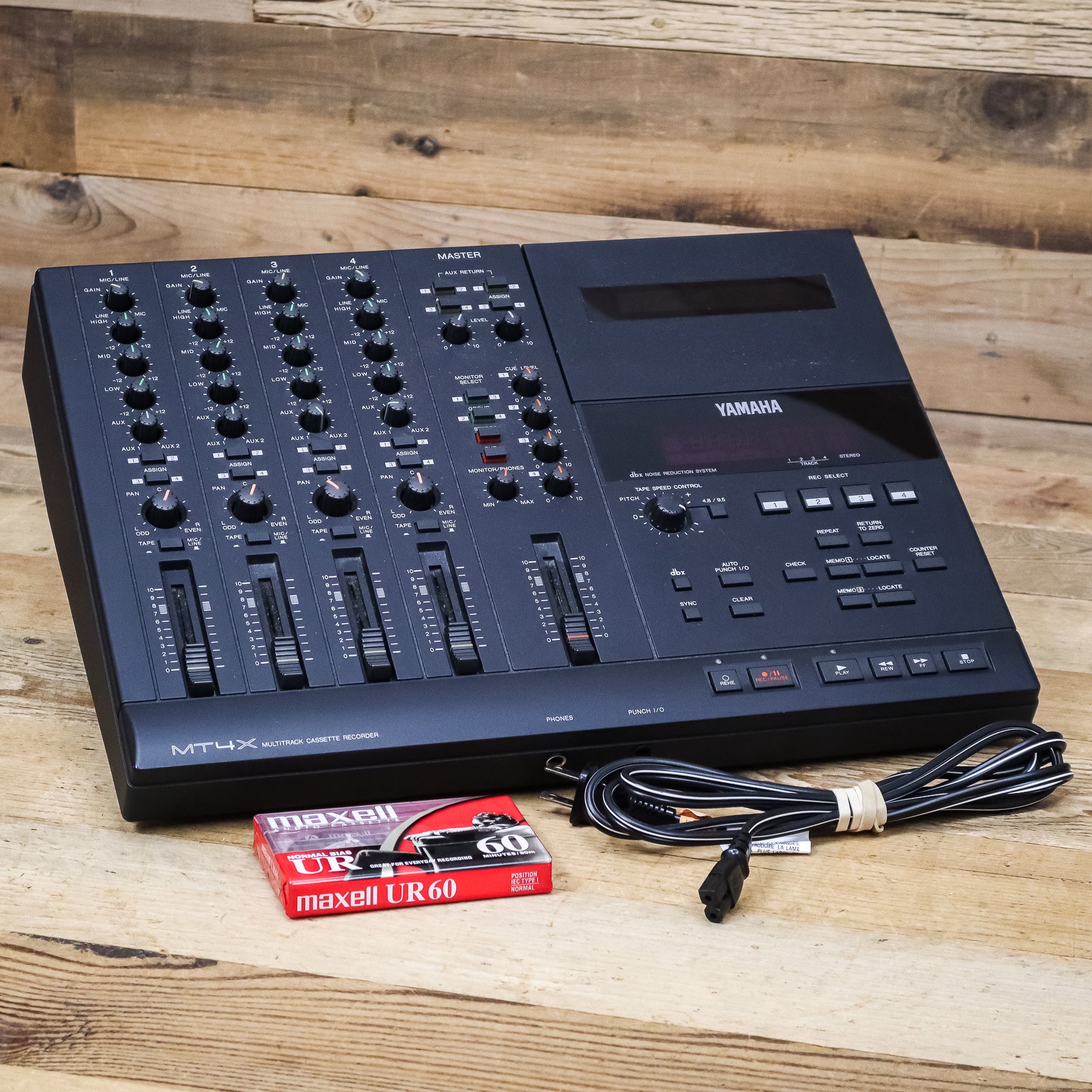Yamaha MT4x Analog 4-Track Cassette Tape Recorder – Pixel