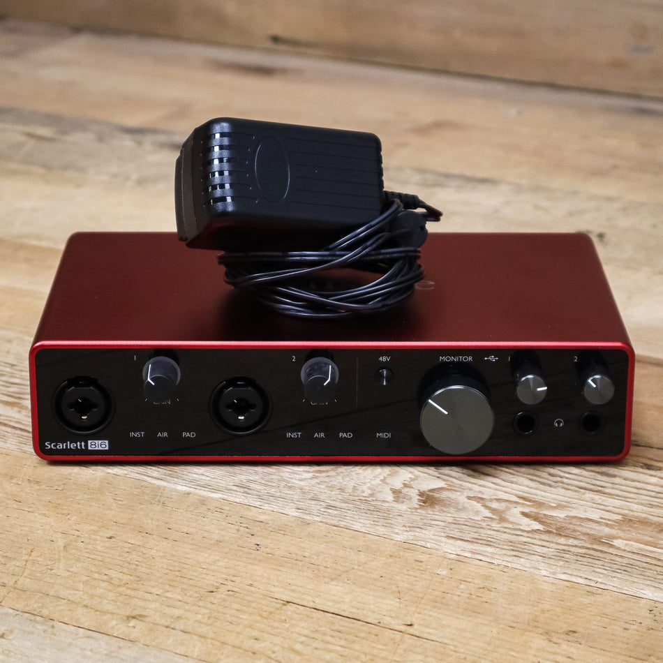 Focusrite Scarlett 8i6 (3rd Gen) USB-C Audio Interface