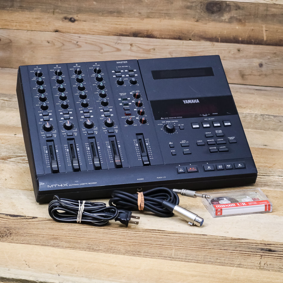 Yamaha MT4x Analog 4-Track Cassette Tape Recorder