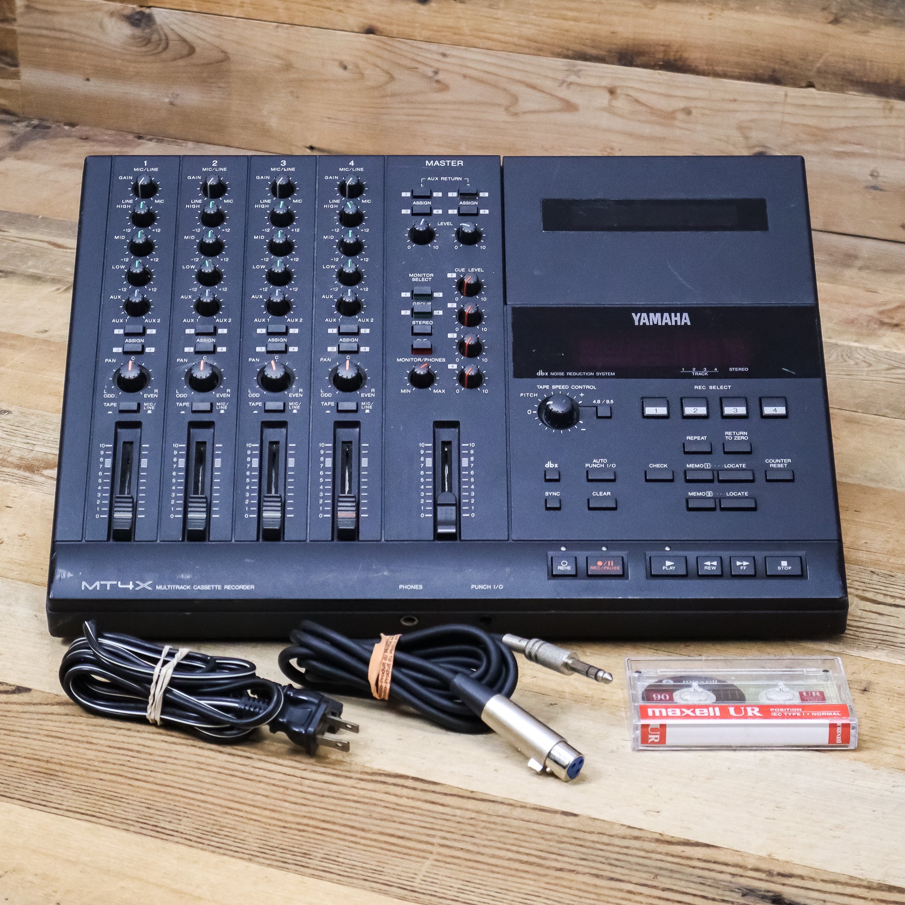 Yamaha MT4x Analog 4-Track Cassette Tape Recorder – Pixel