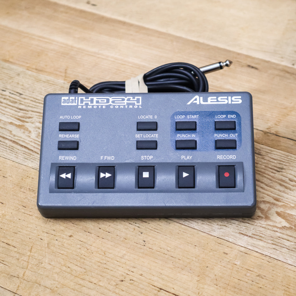 Alesis HD24 Remote Control for HD24 and HD24XR ADAT Recorders