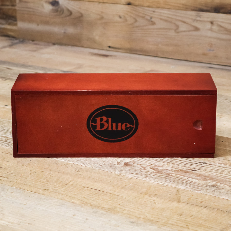 Wood Storage Box for Blue Baby Bottle, Baby Bottle SL Microphones