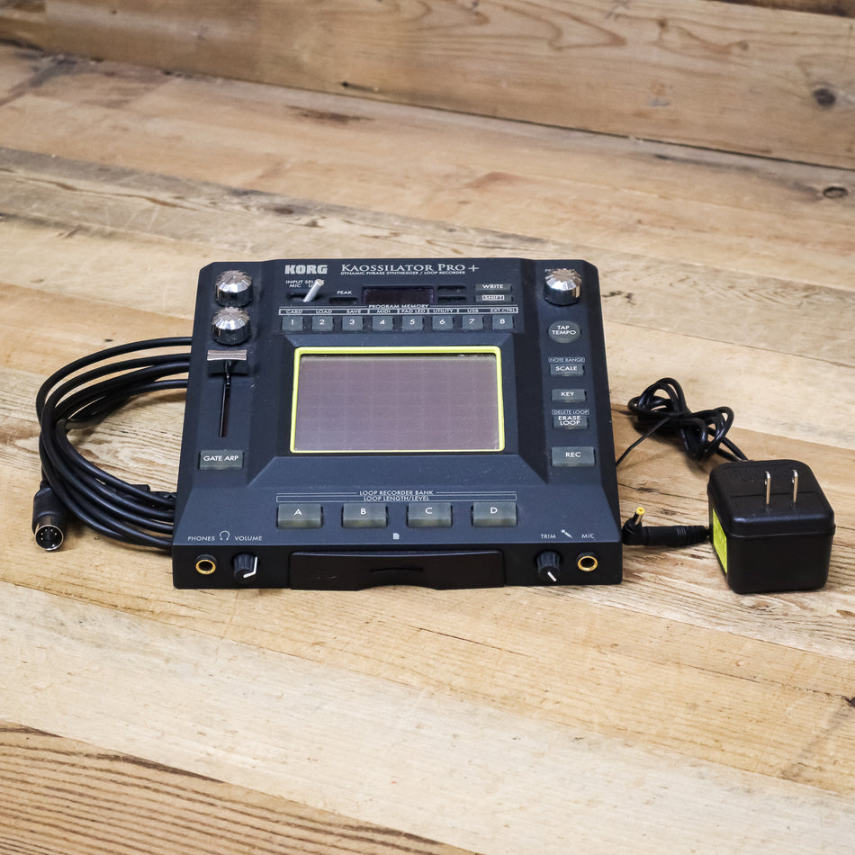 Korg Kaossilator Pro+ Dynamic Phrase Synthesizer / Loop Recorder