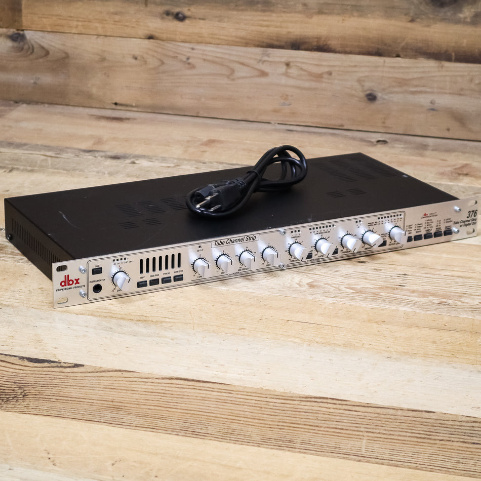 DBX 376 Tube Channel Strip Silver Series