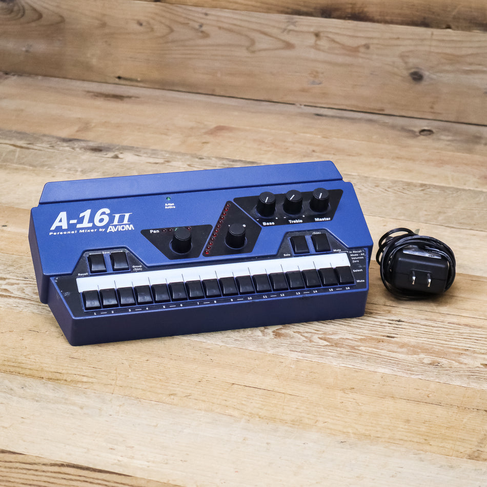 Aviom A-16II (A16-II) Personal Monitor Mixer with Power Adapter