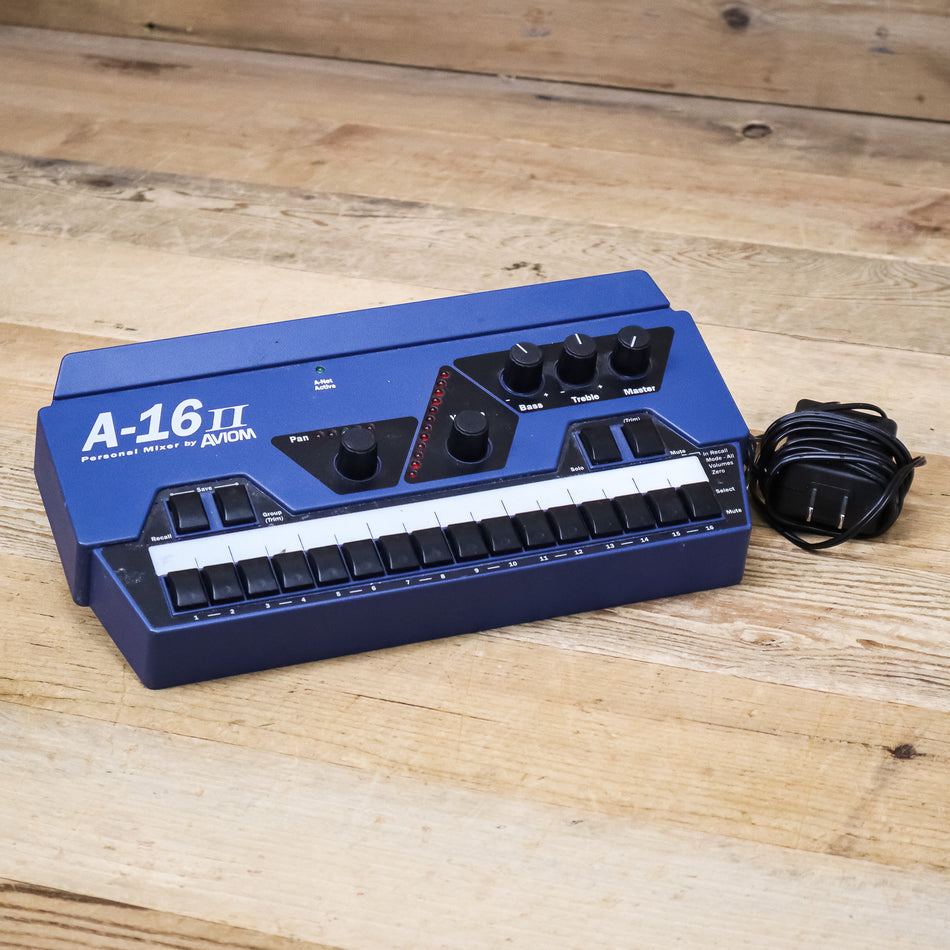 Aviom A-16II (A16-II) Personal Monitor Mixer with Power Adapter