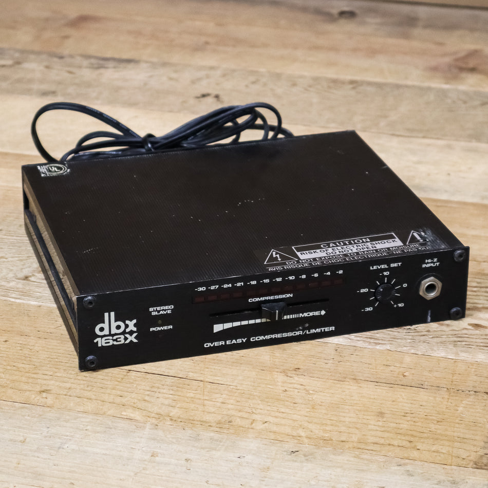 DBX 163X Over Easy Compressor/Limiter