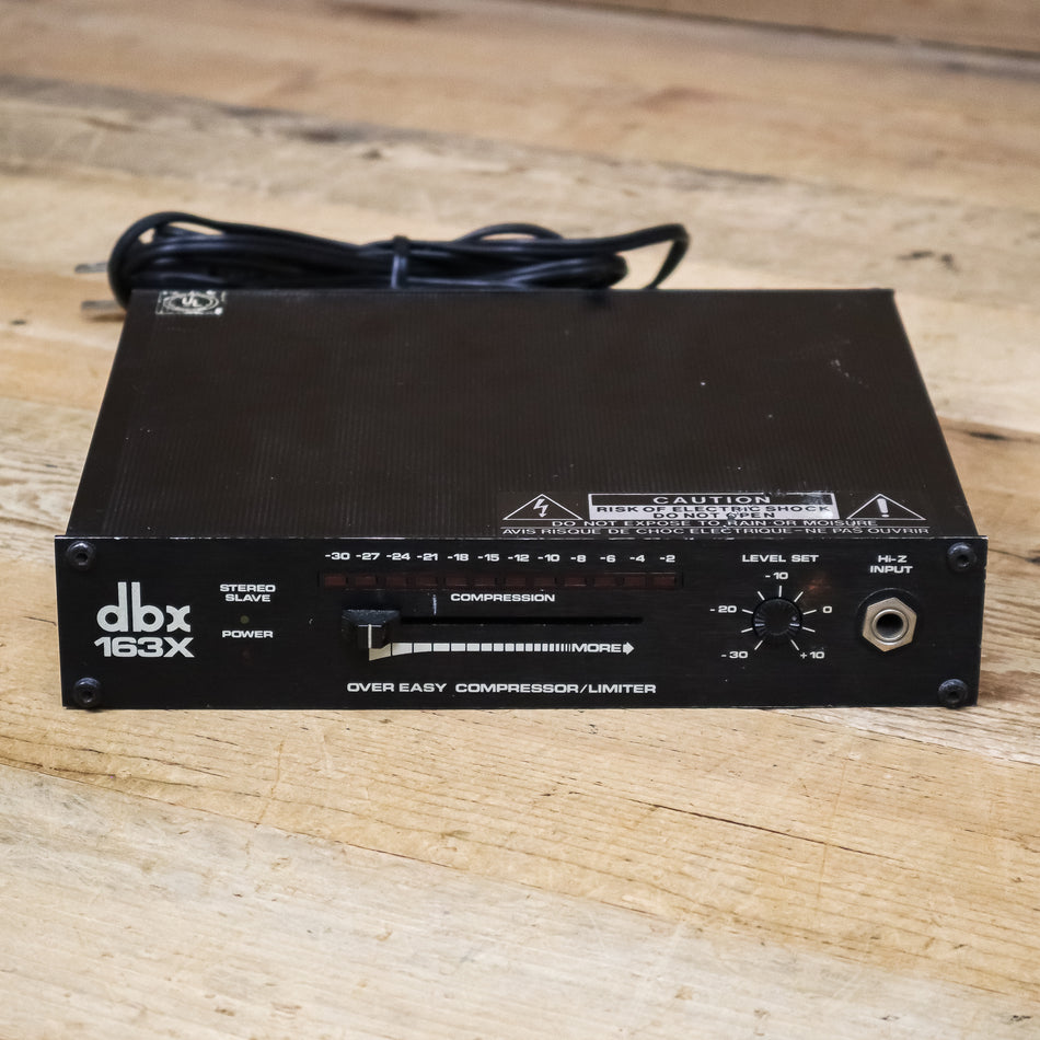 DBX 163X Over Easy Compressor/Limiter