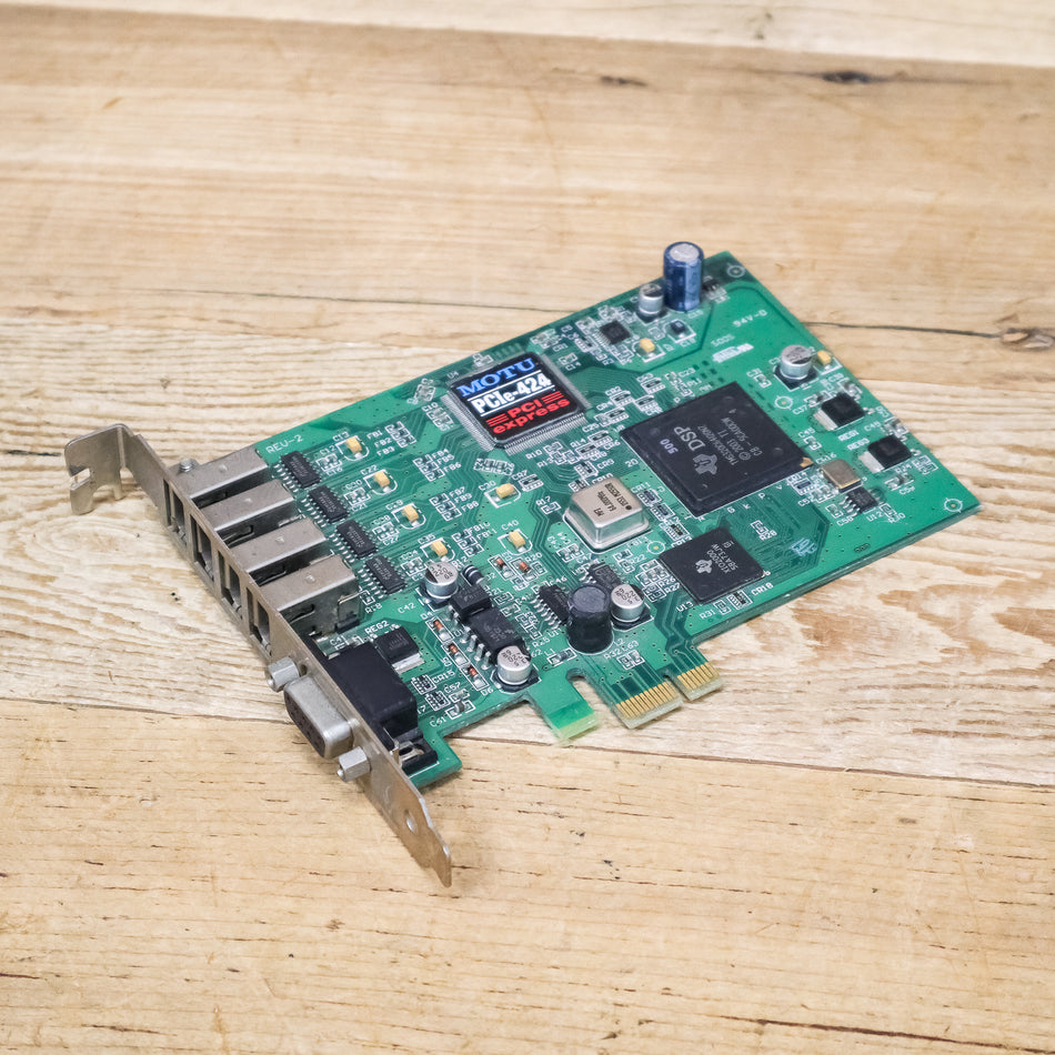 MOTU PCIe-424 PCI Express AudioWire Card