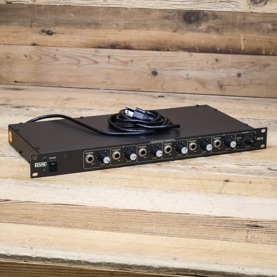 Rane HC-6 6-Channel Headphone Amplifier