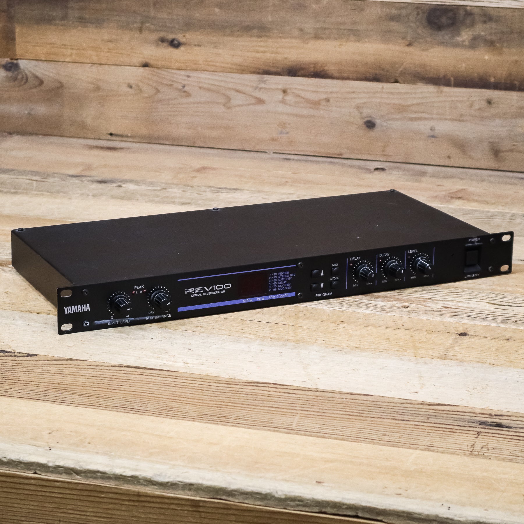 Yamaha REV100 (REV-100) Digital Reverberator Effects