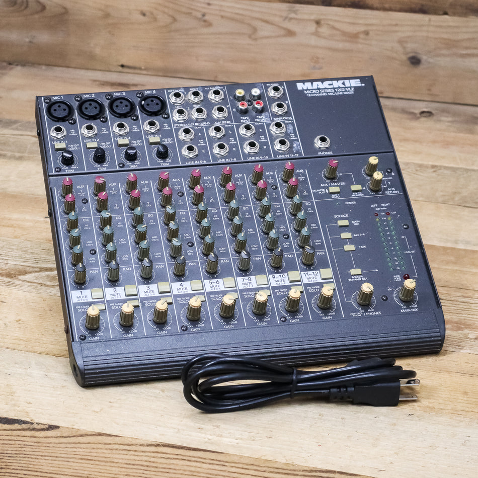 Mackie 1202 VLZ Compact 12-Channel Mixer