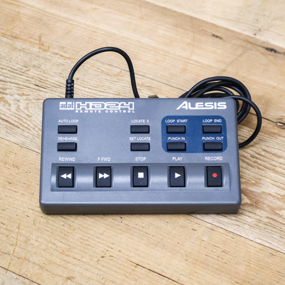 Alesis HD24 Remote Control for HD24 and HD24XR ADAT Recorders