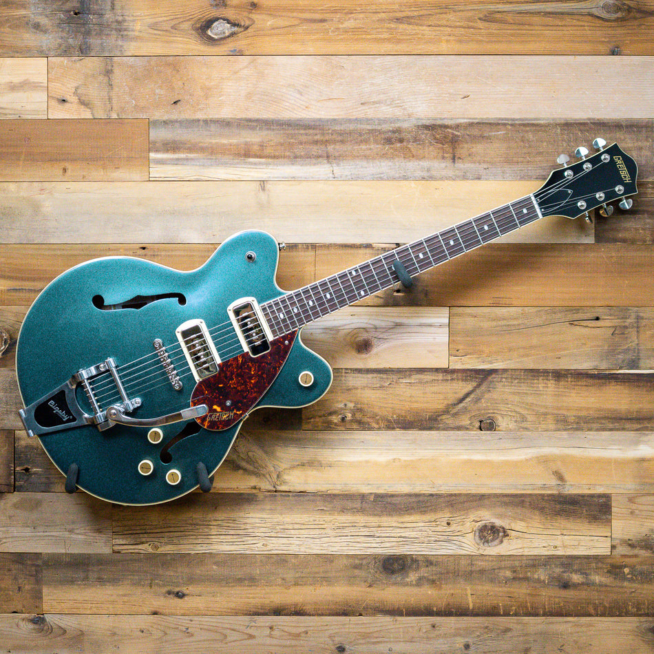 Gretsch G2622T-P90 Streamliner Center Block Double-Cut P90 with Bigsby, Gunmetal