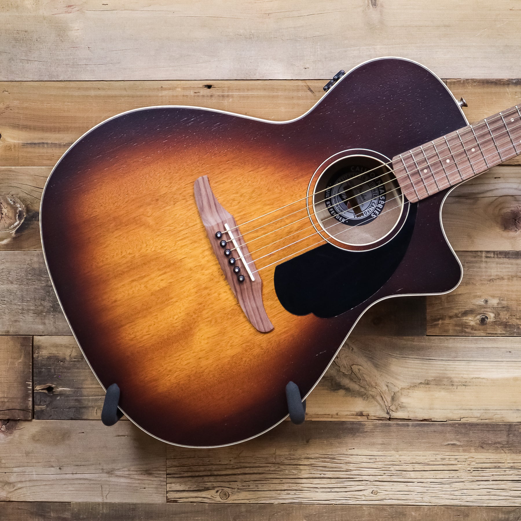 Fender Newporter Special Acoustic-Electric Guitar, Honey