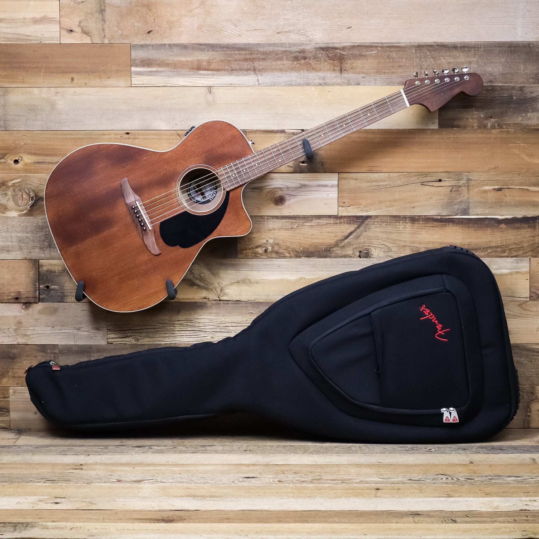 Fender Newporter Special Acoustic-Electric Guitar, Natural – Pixel