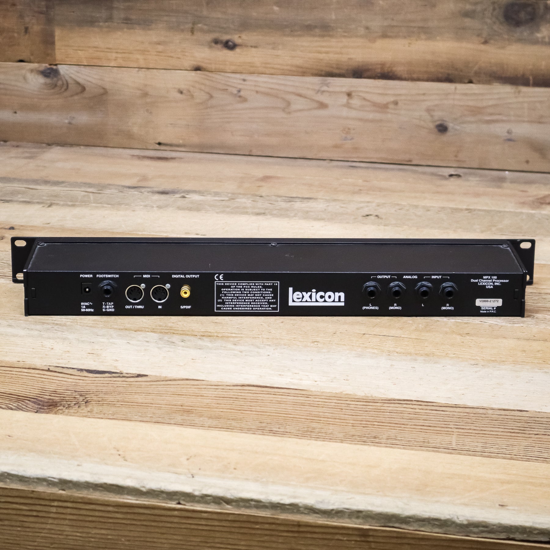 Lexicon MPX-100 Multi-Effects Processor – Pixel Pro Audio