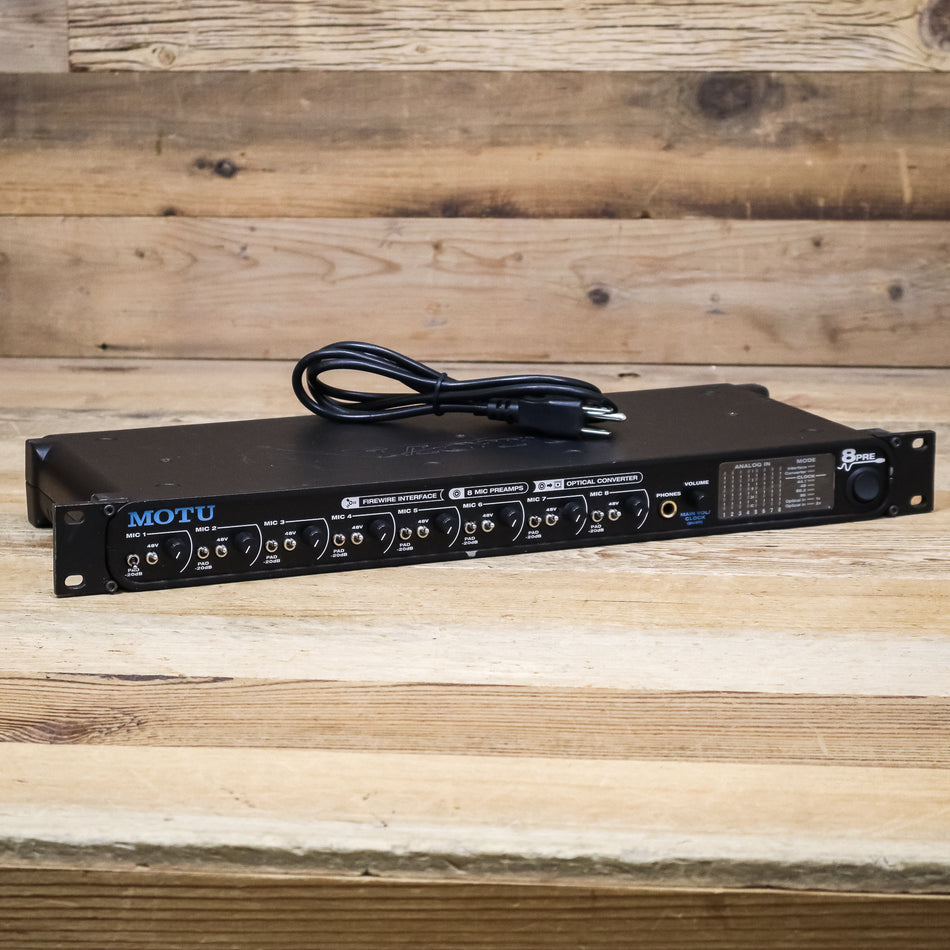 MOTU 8Pre (8-Pre) Firewire Audio Interface