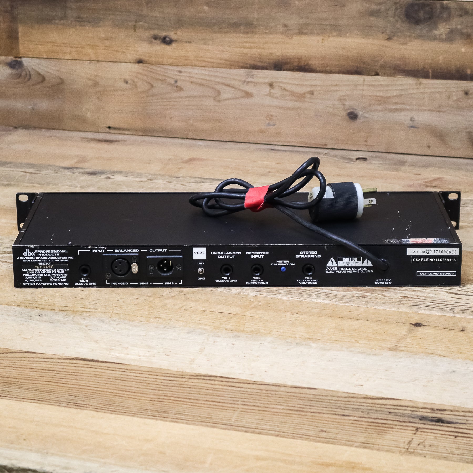 DBX 160XT ２台セット dbx 160X Compressors, stereo pair, Japan-made, set #61 - BN1studio