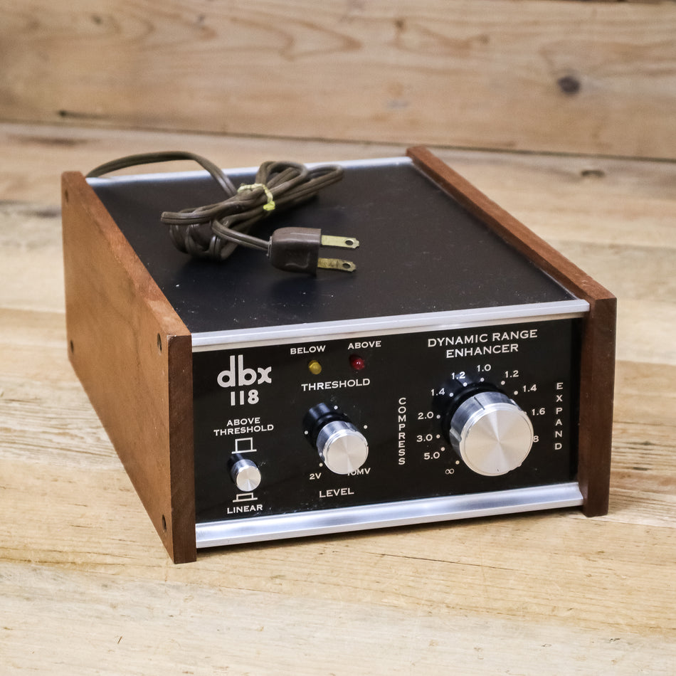 DBX 118 Dynamic Range Enhancer