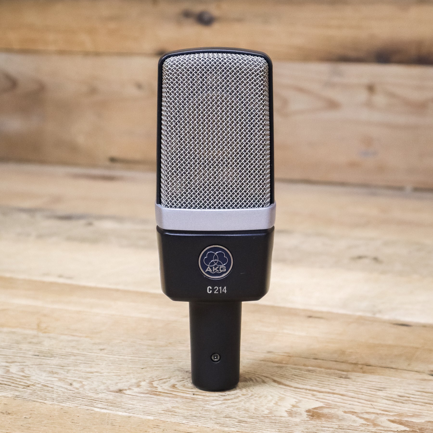 AKG C214 (C-214) Studio Condenser Microphone with Shock