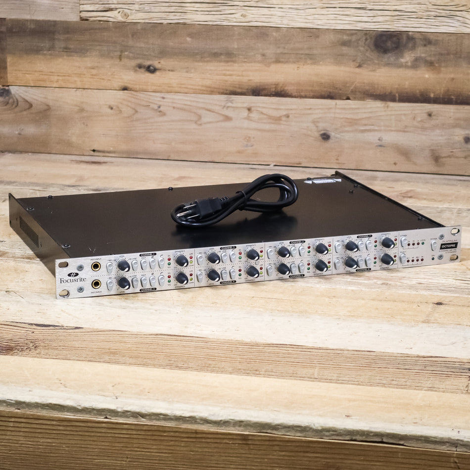 Focusrite OctoPre Platinum Dynamic 8-Channel Mic Preamp