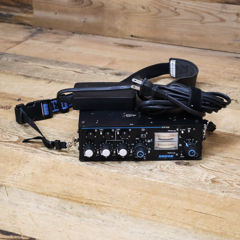 Shure FP33 (FP-33) 3-Channel Field Mixer
