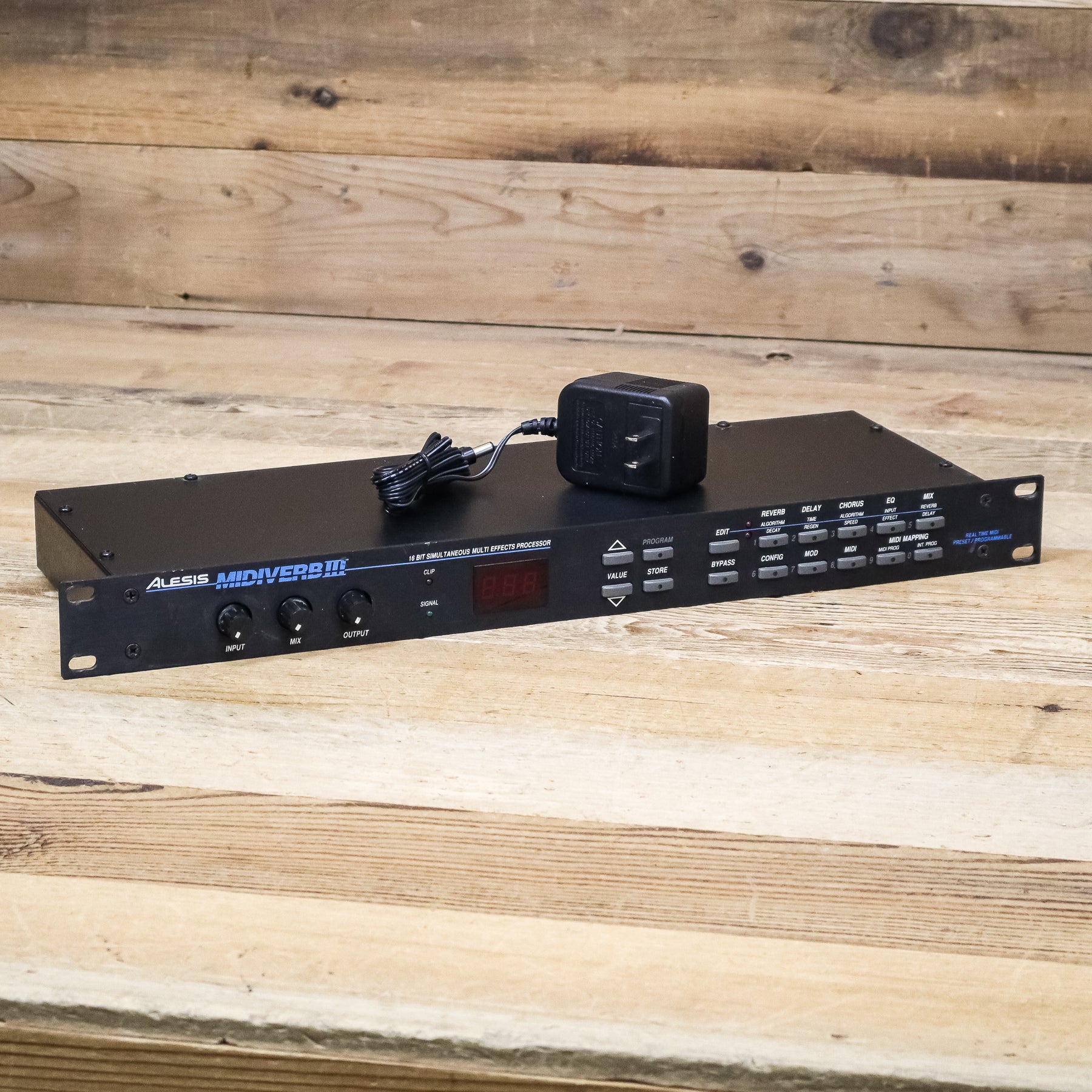ALESIS MIDIVERB Ⅲ アレシス 　マルチエフェクター Alesis MidiVerb III Multi-Effects Processor [VINTAGE