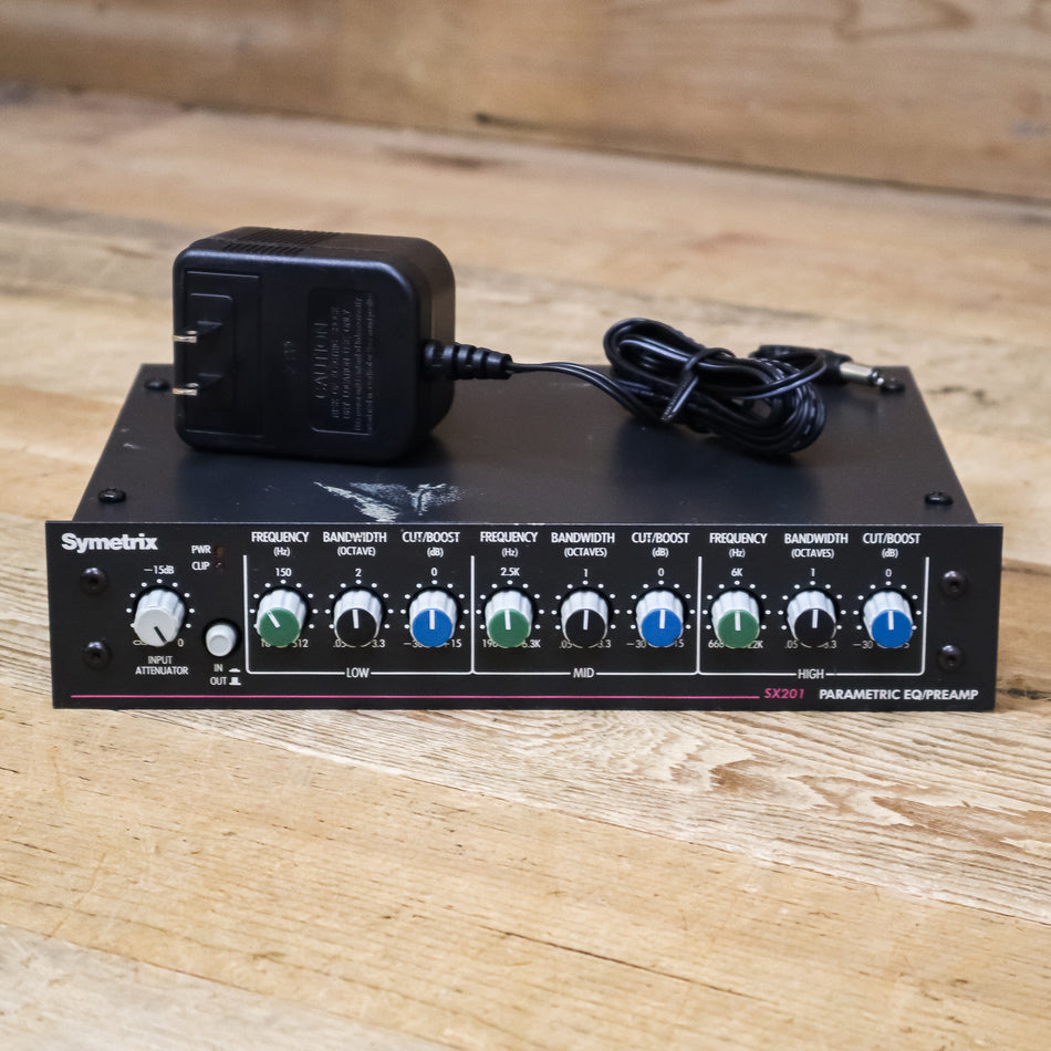 Symetrix SX201 (SX-201) Microphone Preamplifier with Parametric EQ