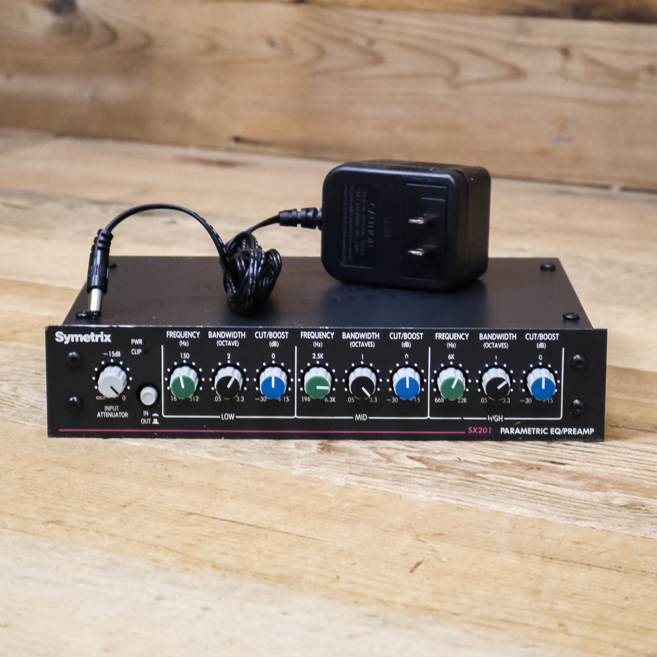 Symetrix SX201 (SX-201) Microphone Preamplifier with Parametric EQ