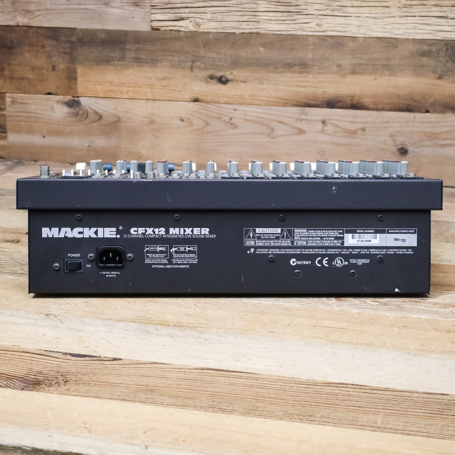 MACKIE CFX-12 ミキサー Mackie CFX-12 Mixer | Musician's Friend