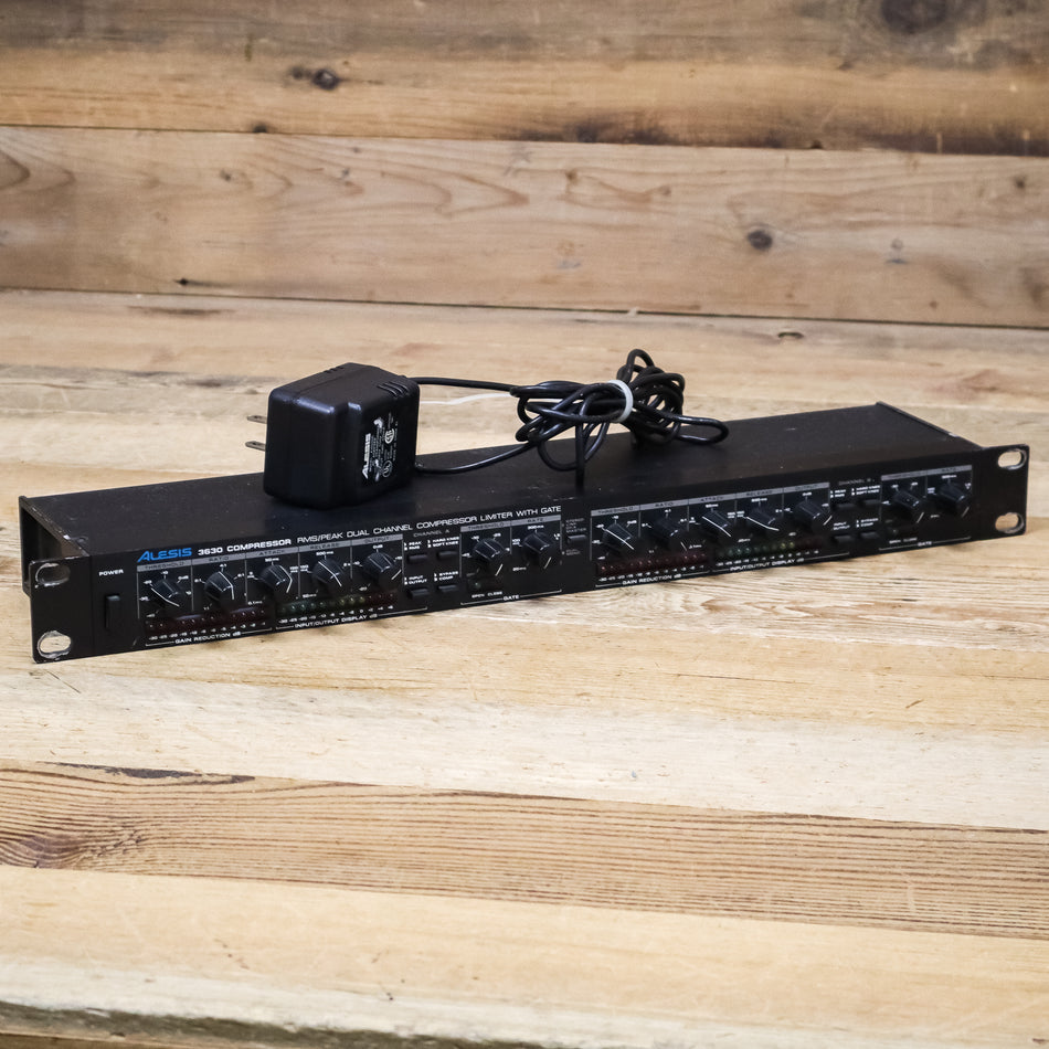 Alesis 3630 2-Channel Compressor Limiter with Gate