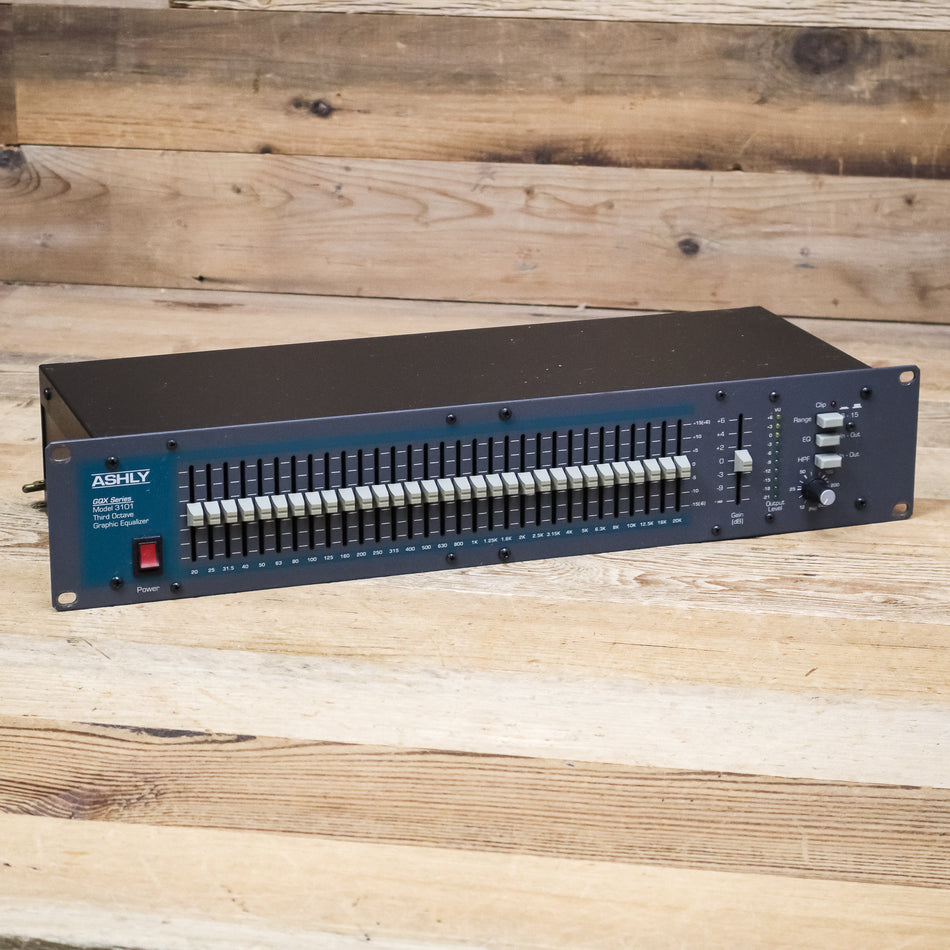 Ashly GQX-3101 31-Band Graphic Equalizer