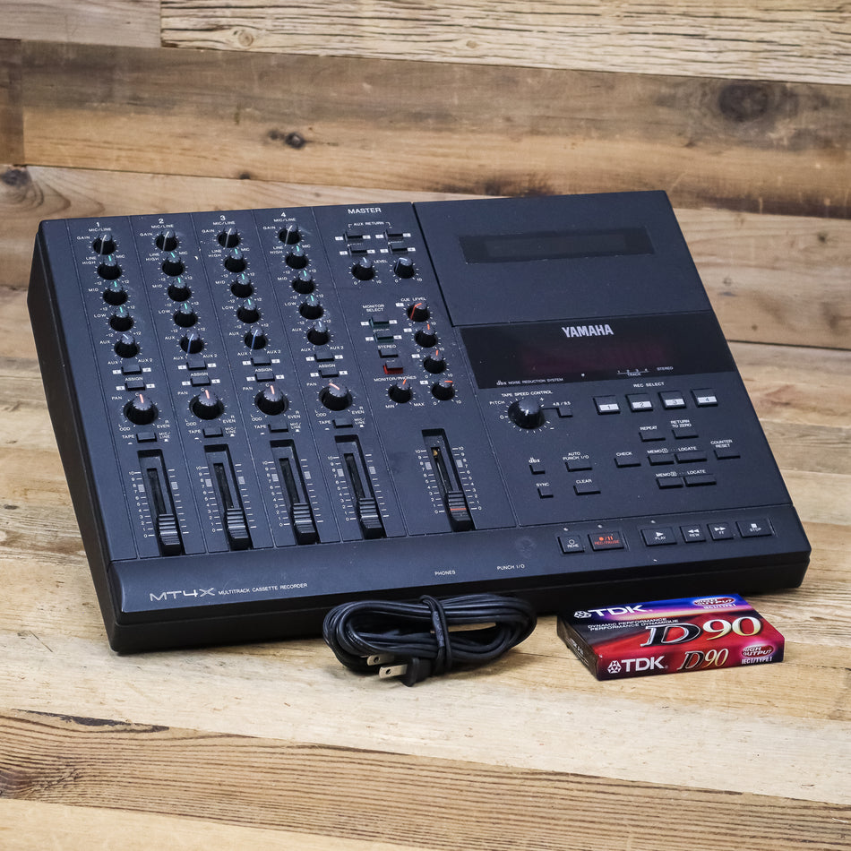 Yamaha MT4x Analog 4-Track Cassette Tape Recorder