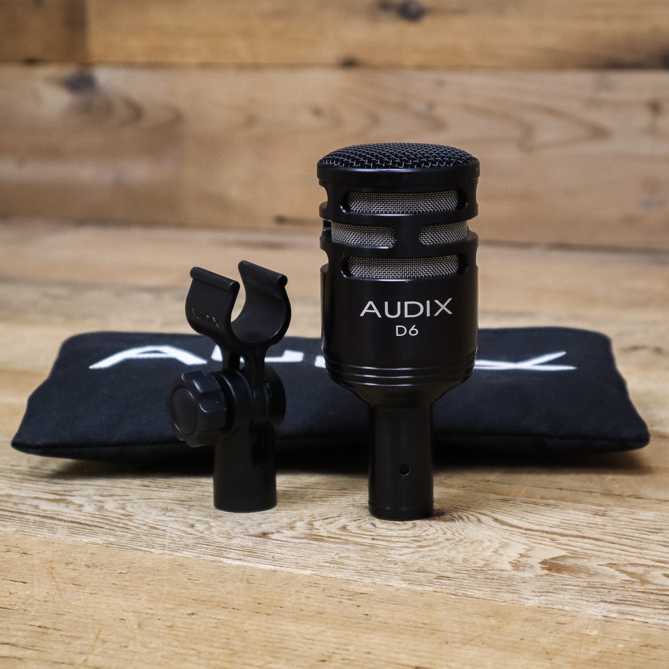 Audix D6 (D-6) Dynamic Instrument Microphone