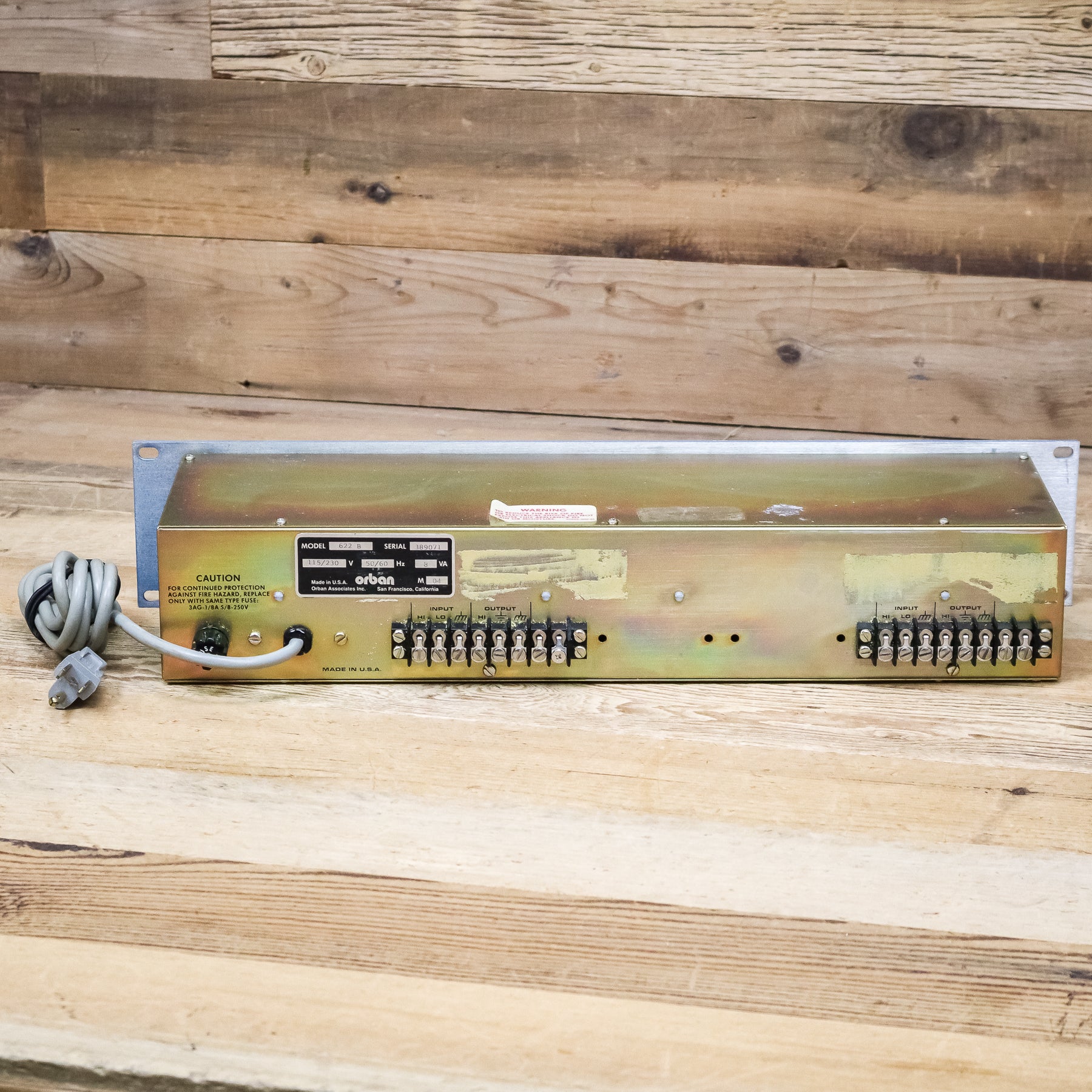 超希少！orban 622B PARAMETRIC EQUALIZER Orban 622B Stereo Parametric Equalizer – Pixel Pro Audio