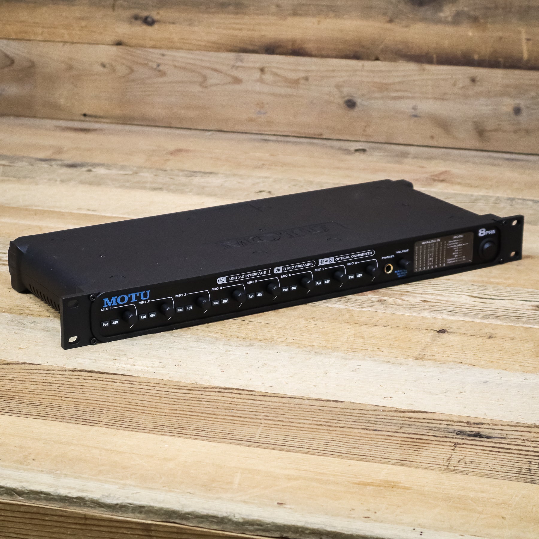 MOTU 8Pre (8-Pre) 16x12 USB Audio Interface – Pixel Pro Audio
