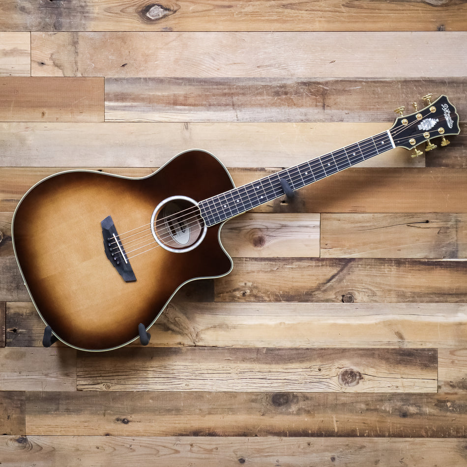 D'Angelico Excel Gramercy Acoustic Electric Guitar, Autumn Burst