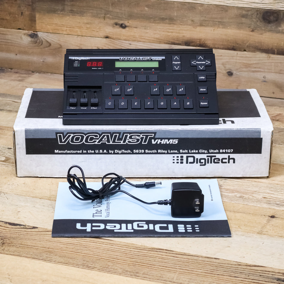 DigiTech Vocalist VHM5 5-part Digital Vocal Harmony Processor
