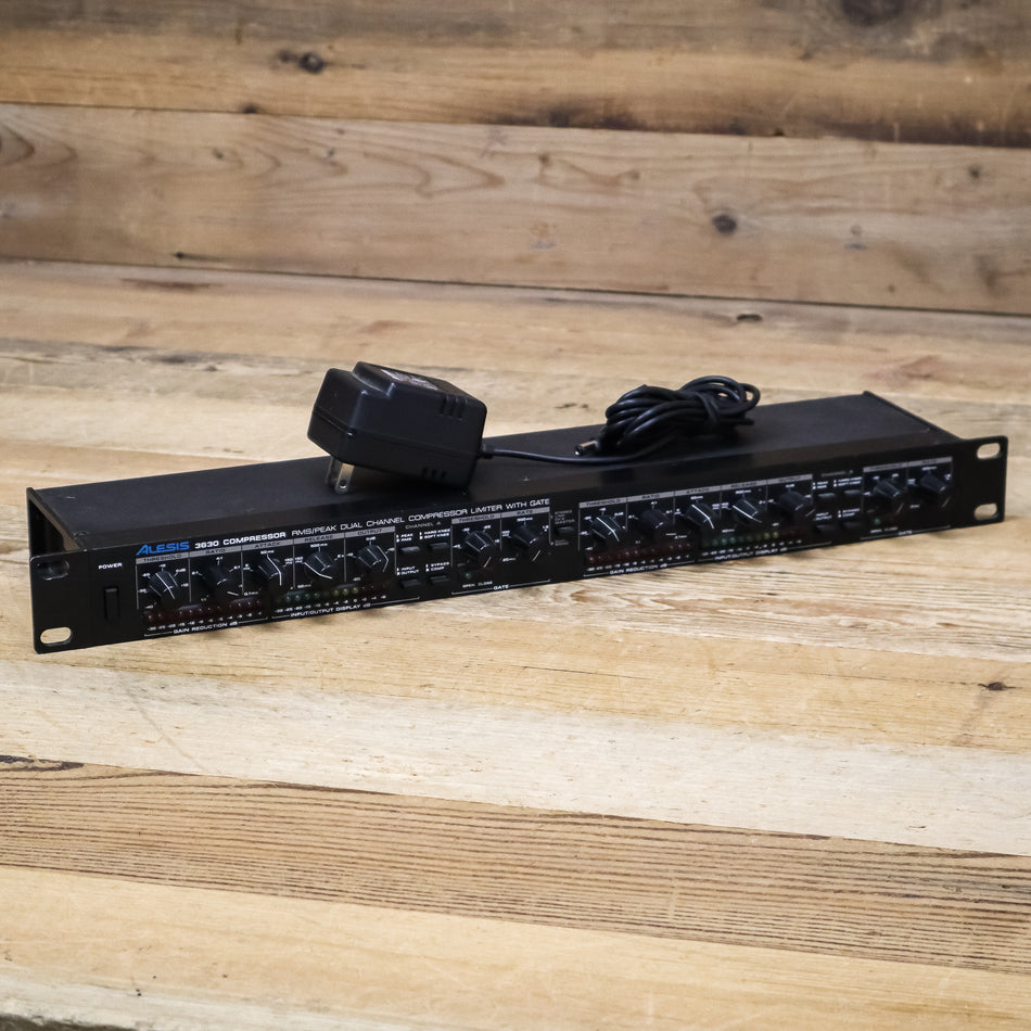 Alesis 3630 2-Channel Compressor Limiter with Gate