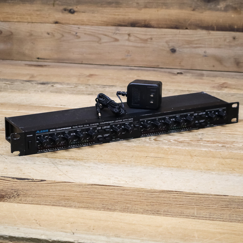 Alesis 3630 2-Channel Compressor Limiter with Gate