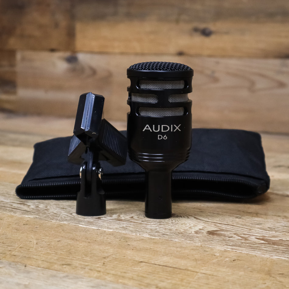 Audix D6 (D-6) Dynamic Instrument Microphone