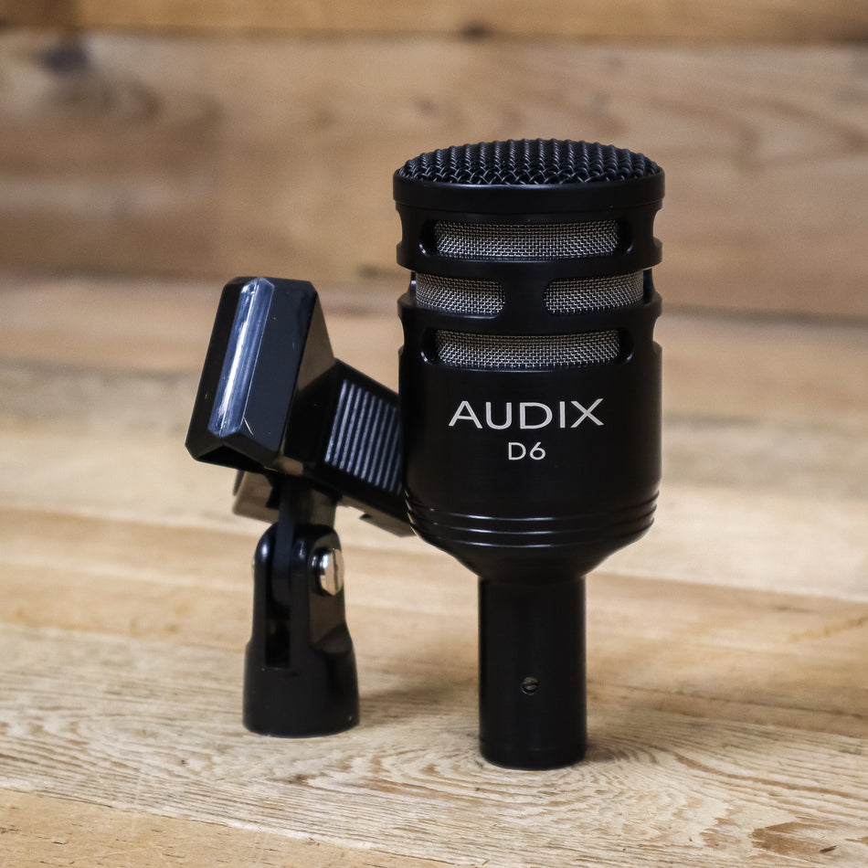 Audix D6 (D-6) Dynamic Instrument Microphone