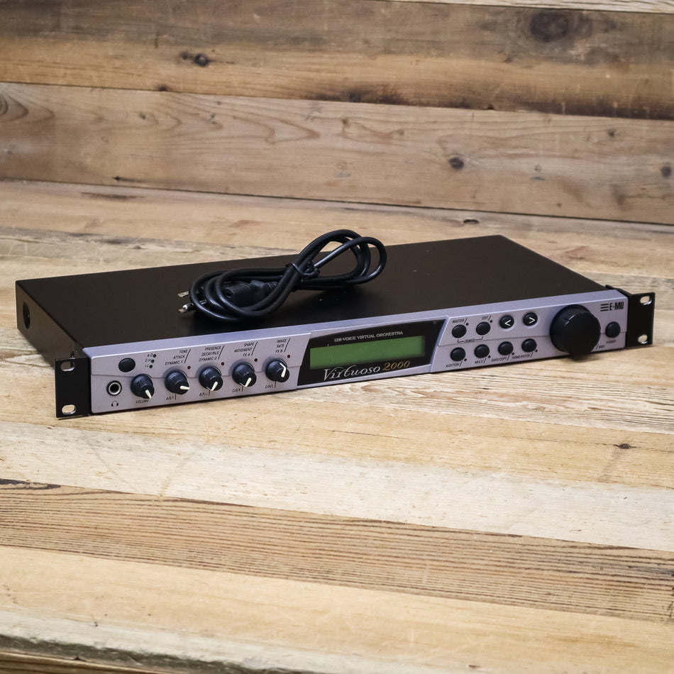 E-Mu Virtuoso 2000 Sound Module with both Orchestral Session 1 and 2 ROMs