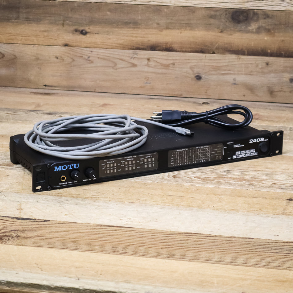 MOTU 2408 MK3 Audio Recording Interface