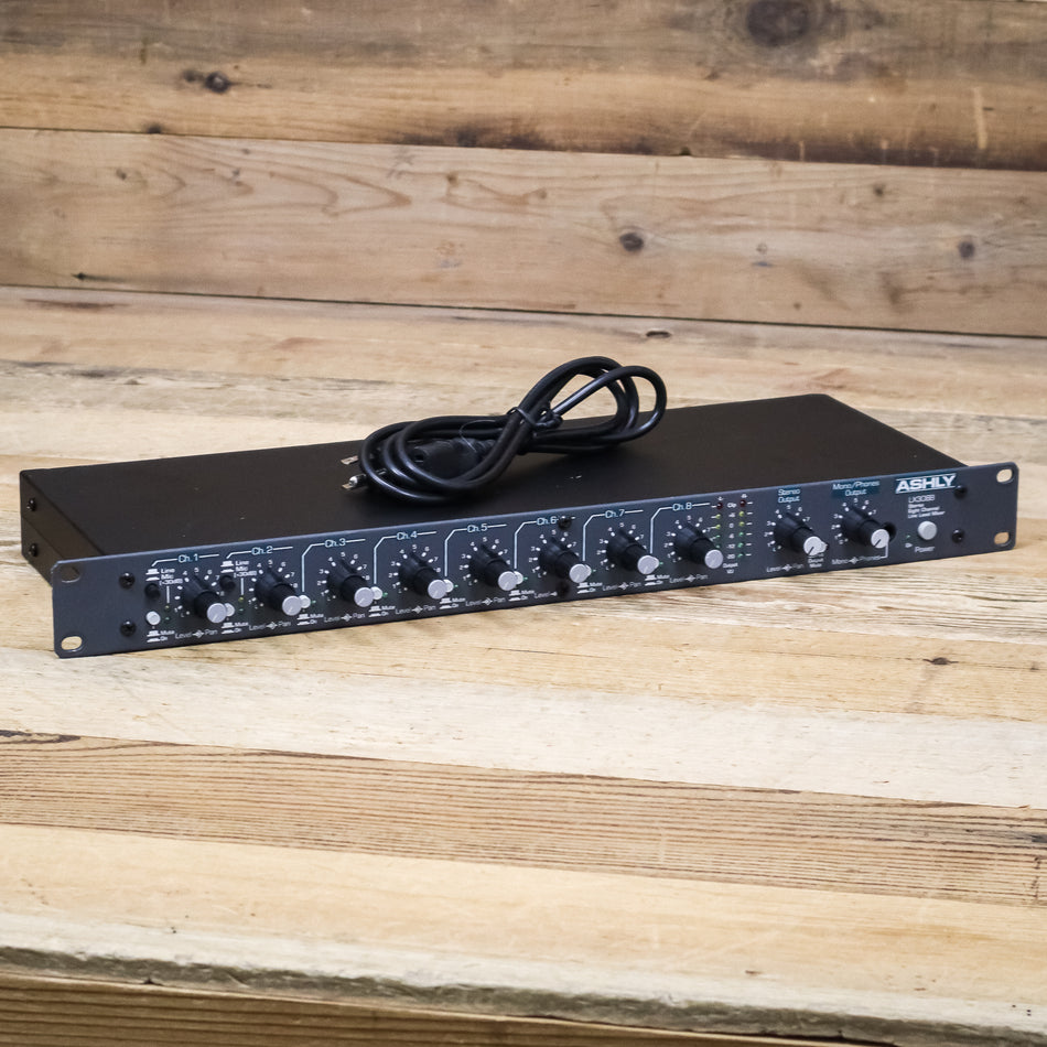 Ashly LX-308B (LX308B) Stereo 8-Channel Line Level Mixer