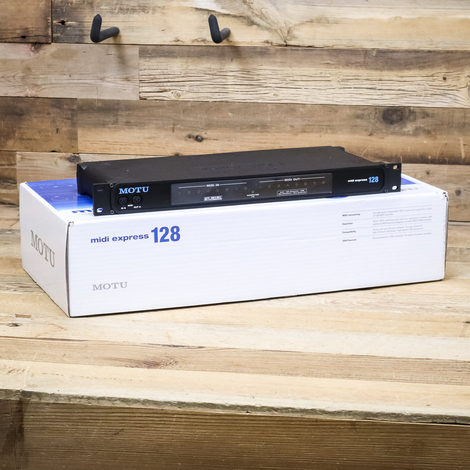 MOTU Midi Express 128 8-in/8-out MIDI Interface with USB